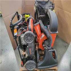 CALIFORNIA AS-IS OUTDOOR POWER EQUIPMENT