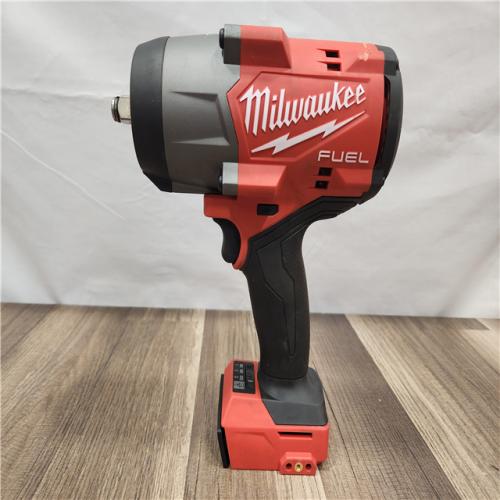 AS-IS- Milwaukee M18 FUEL 18V Lithium-Ion Brushless Cordless 1/2 in. Impact Wrench with Friction Ring (Tool-Only)
