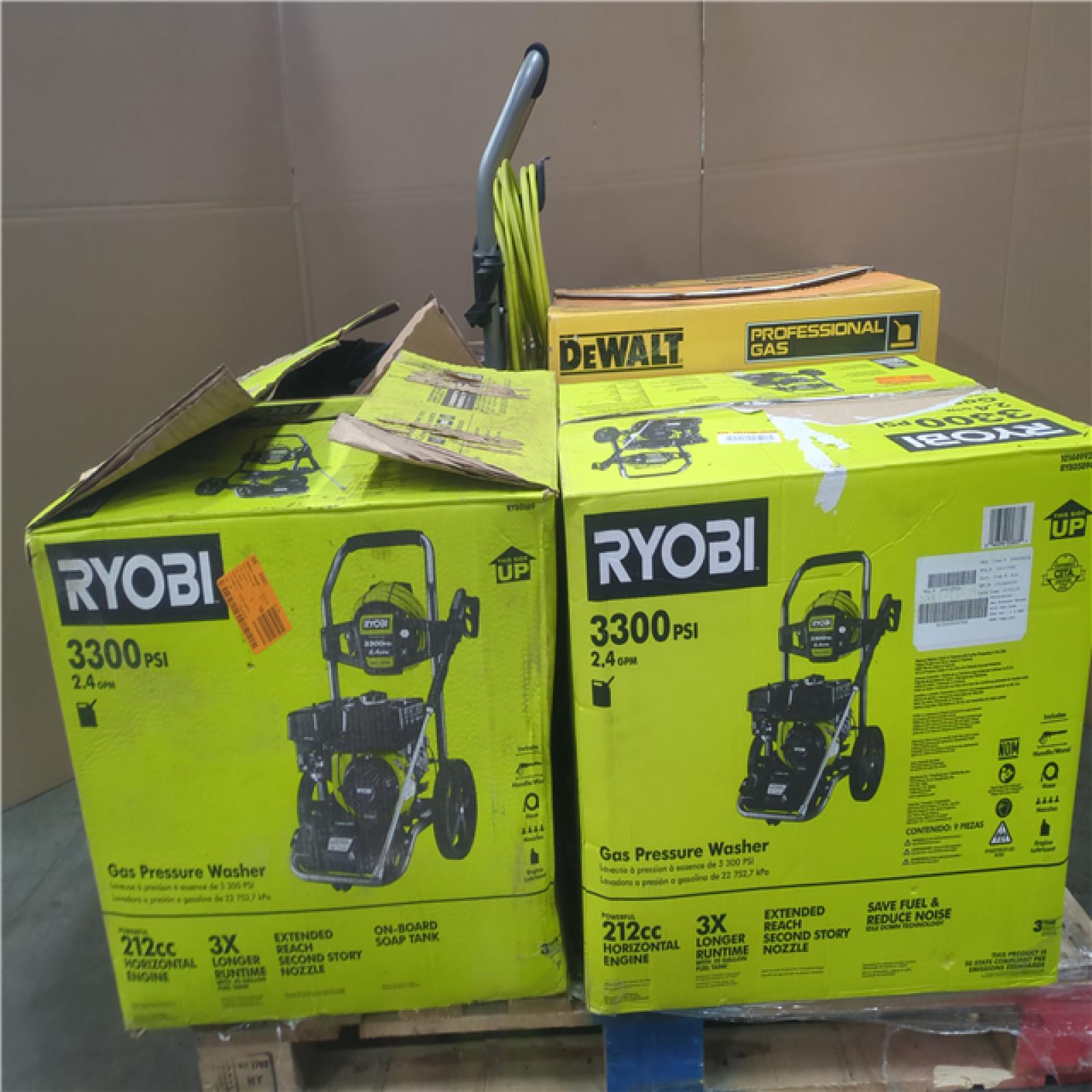 CALIFORNIA AS-IS OUTDOOR POWER EQUIPMENT