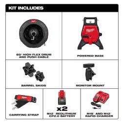 NEW! - Milwaukee M12 12-Volt Lithium-Ion 85 ft. High Flex Compact Inspection Camera Kit