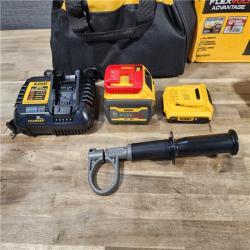 HOUSTON LOCATION - AS-IS DEWALT 20V MAX Cordless Brushless Hammer Drill/Driver 2 Tool Combo Kit with FLEXVOLT ADVANTAGE