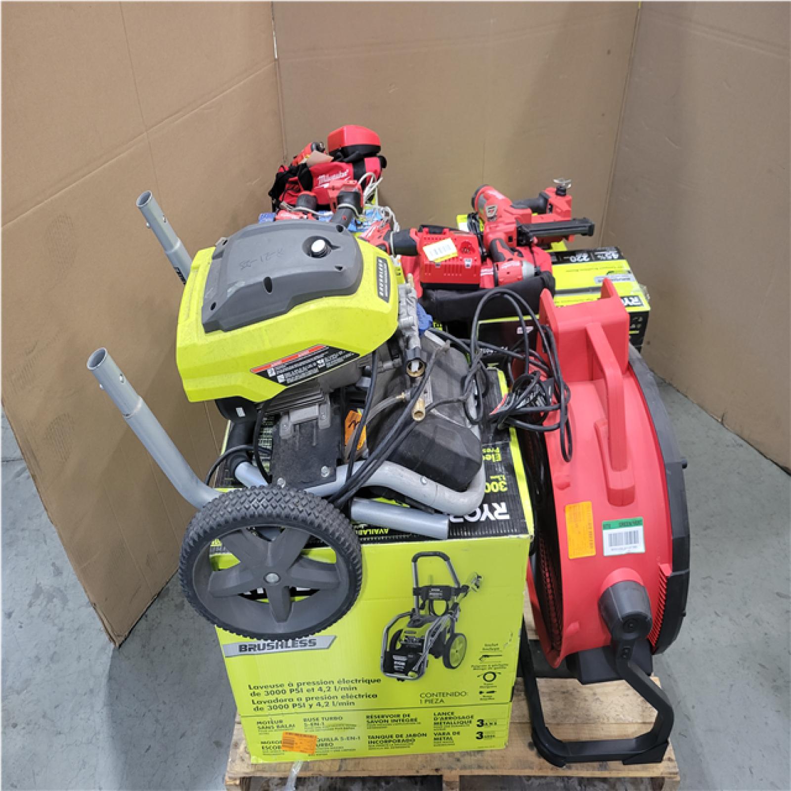 CALIFORNIA AS-IS TOOL PALLET