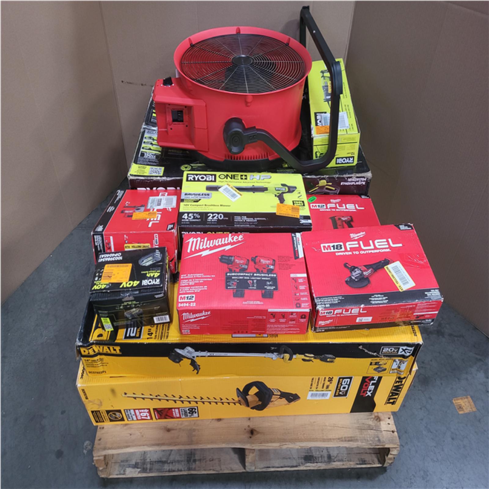 CALIFORNIA AS-IS TOOL PALLET