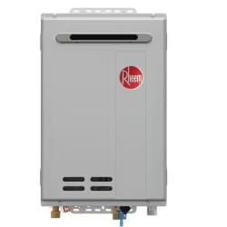 NEW!-Rheem Performance Plus 8.4 GPM Smart Non-Condensing Outdoor Natural Gas Tankless Water Heater