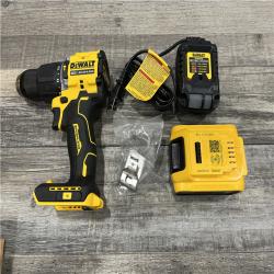 AS-IS DEWALT ATOMIC 20V Lithium-Ion Cordless 1/2 in. Hammer Drill Kit