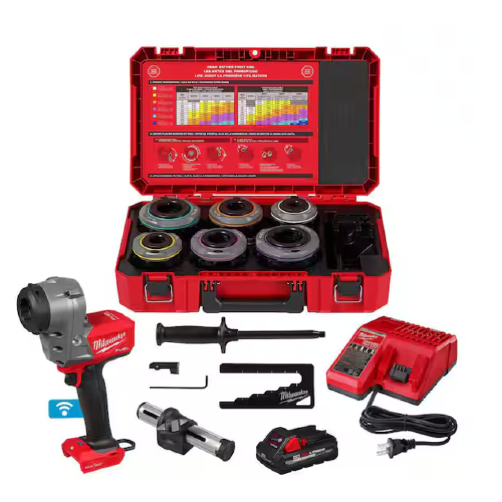NEW MILWAUKEE M18 FUEL 18V Lithium-Ion Cordless Covered Conductor Cable Stripper Kit