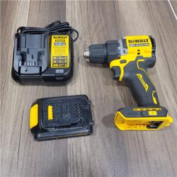 AS-IS DeWalt ATOMIC COMPACT SERIESâ„¢ 20V MAX* Brushless Cordless 1/2 in. Drill/Driver