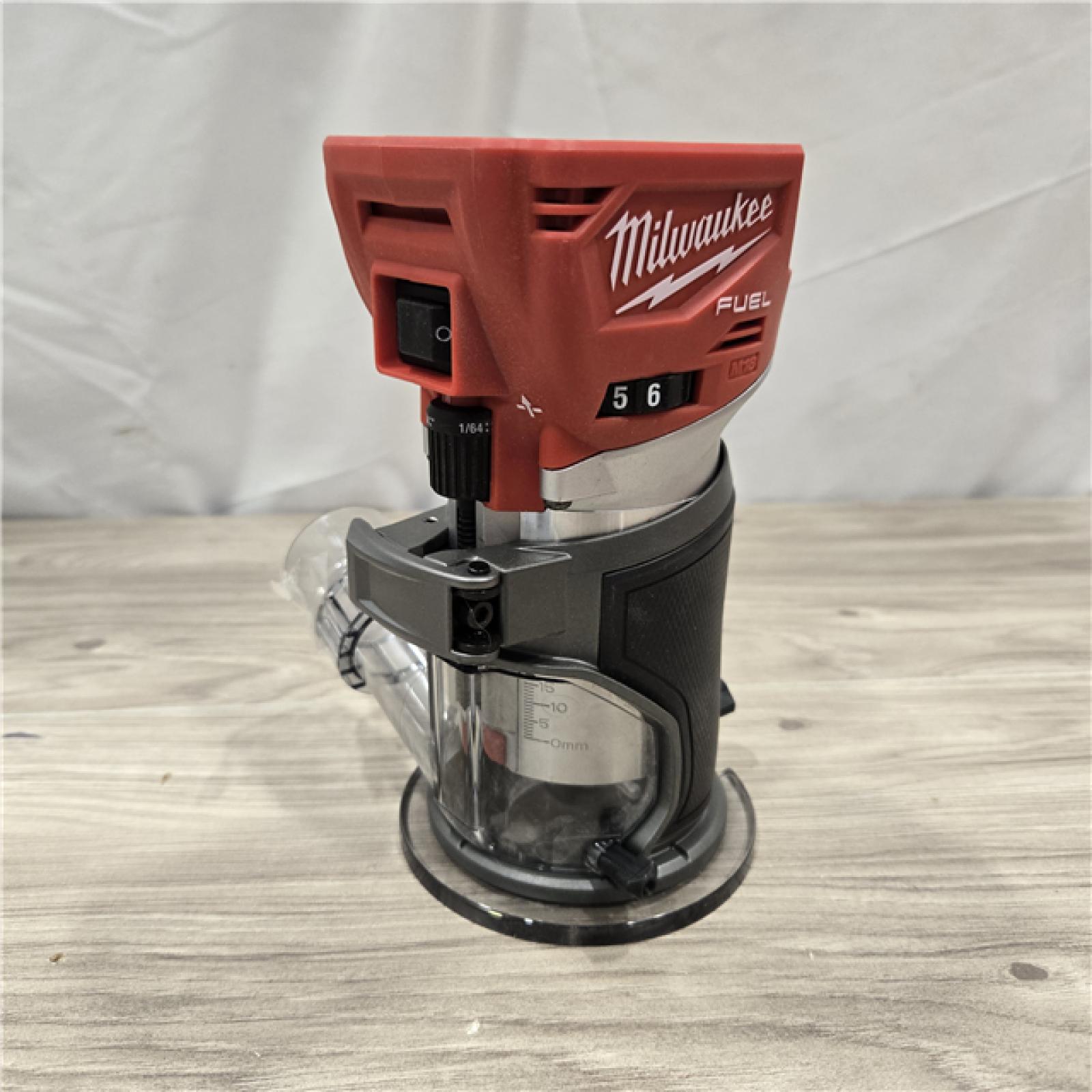 AS-IS Milwaukee M18 FUEL Compact Router (Tool-Only)