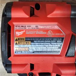 HOUSTON LOCATION - AS-IS Milwaukee FUEL GEN-2 18V Lithium-Ion Mid Torque Brushless Cordless 3/8 in. Impact Wrench with Friction Ring (Tool-Only)