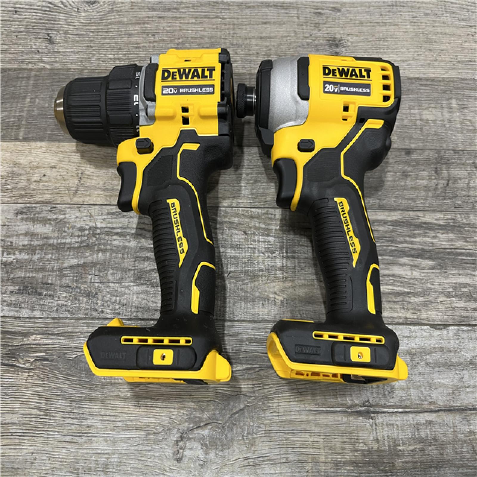 AS-IS DEWALT ATOMIC 20-Volt MAX Lithium-Ion Cordless Combo Kit