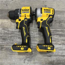 AS-IS DEWALT ATOMIC 20-Volt MAX Lithium-Ion Cordless Combo Kit
