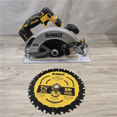 AS-IS DEWALT 20-Volt MAX 7-1/4 in. Cordless Circular Saw (Tool Only)