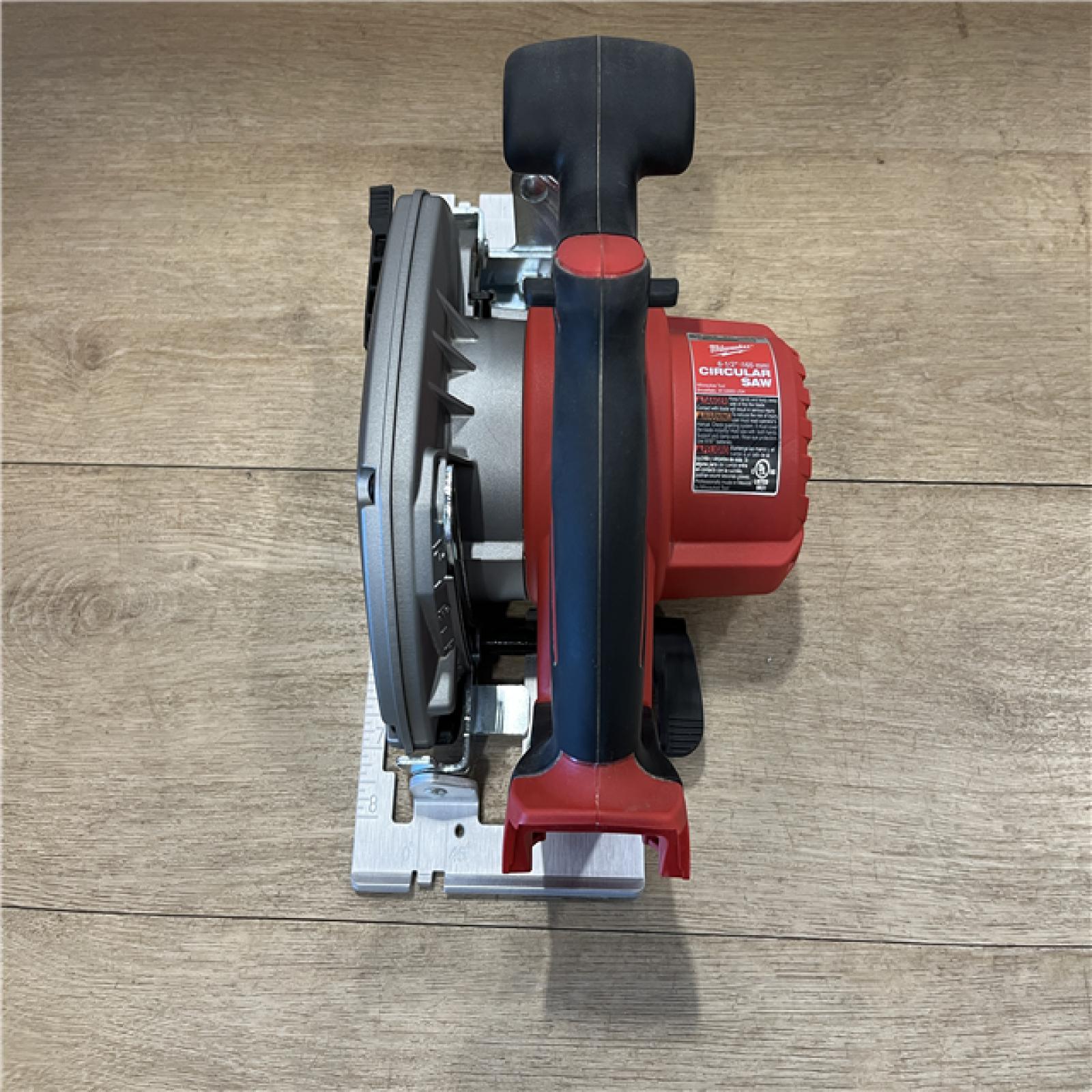 AS-IS Milwaukee 18V Lithium-Ion Cordless 6-1/2 in. Circular Saw (Tool-Only)