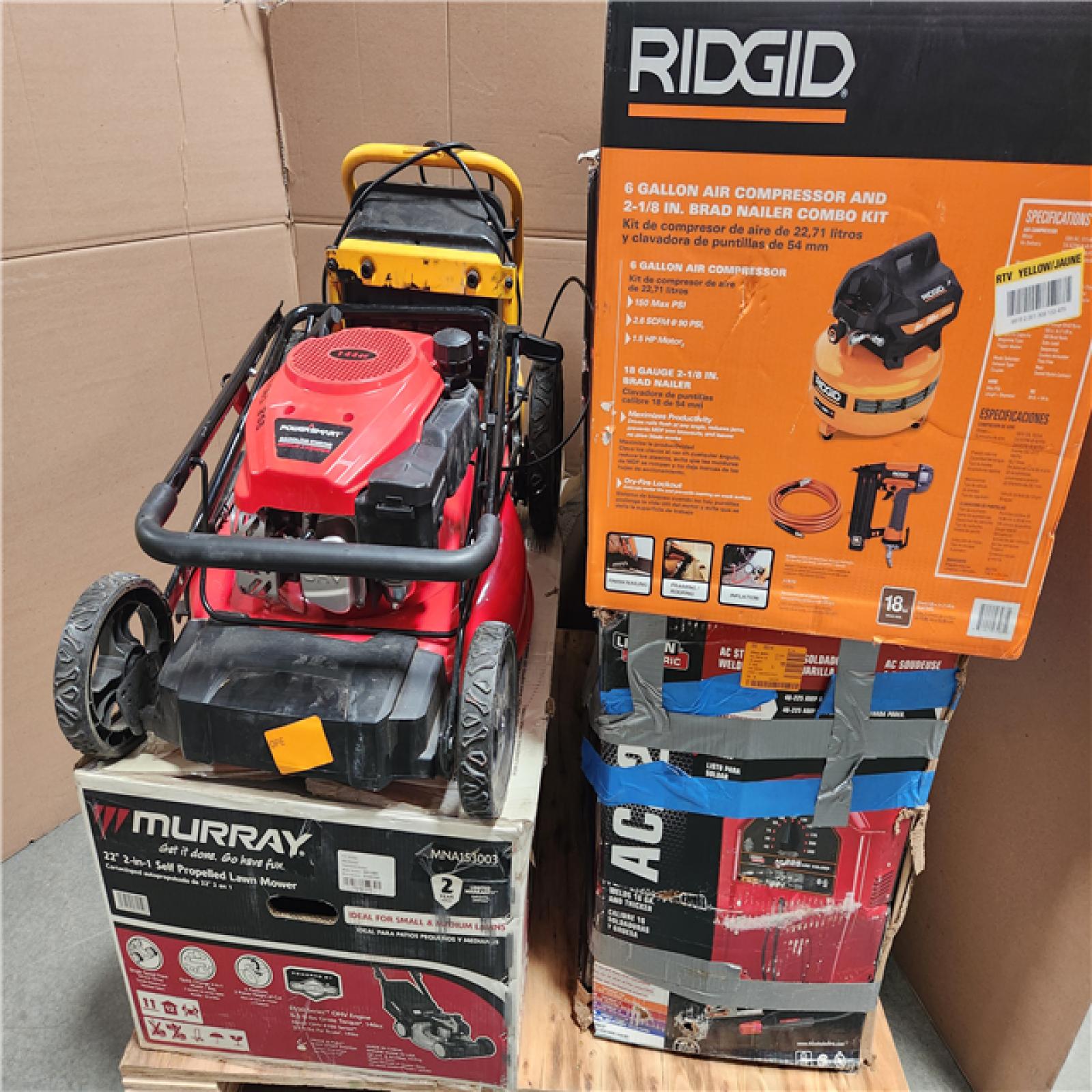CALIFORNIA AS-IS OUT DOOR POWER EQUIPMENT