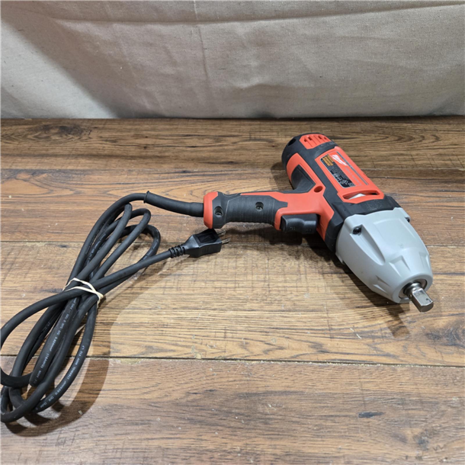 AS-IS Milwaukee 1/2 in. Impact Wrench with Rocker Switch and Detent Pin Socket Retention