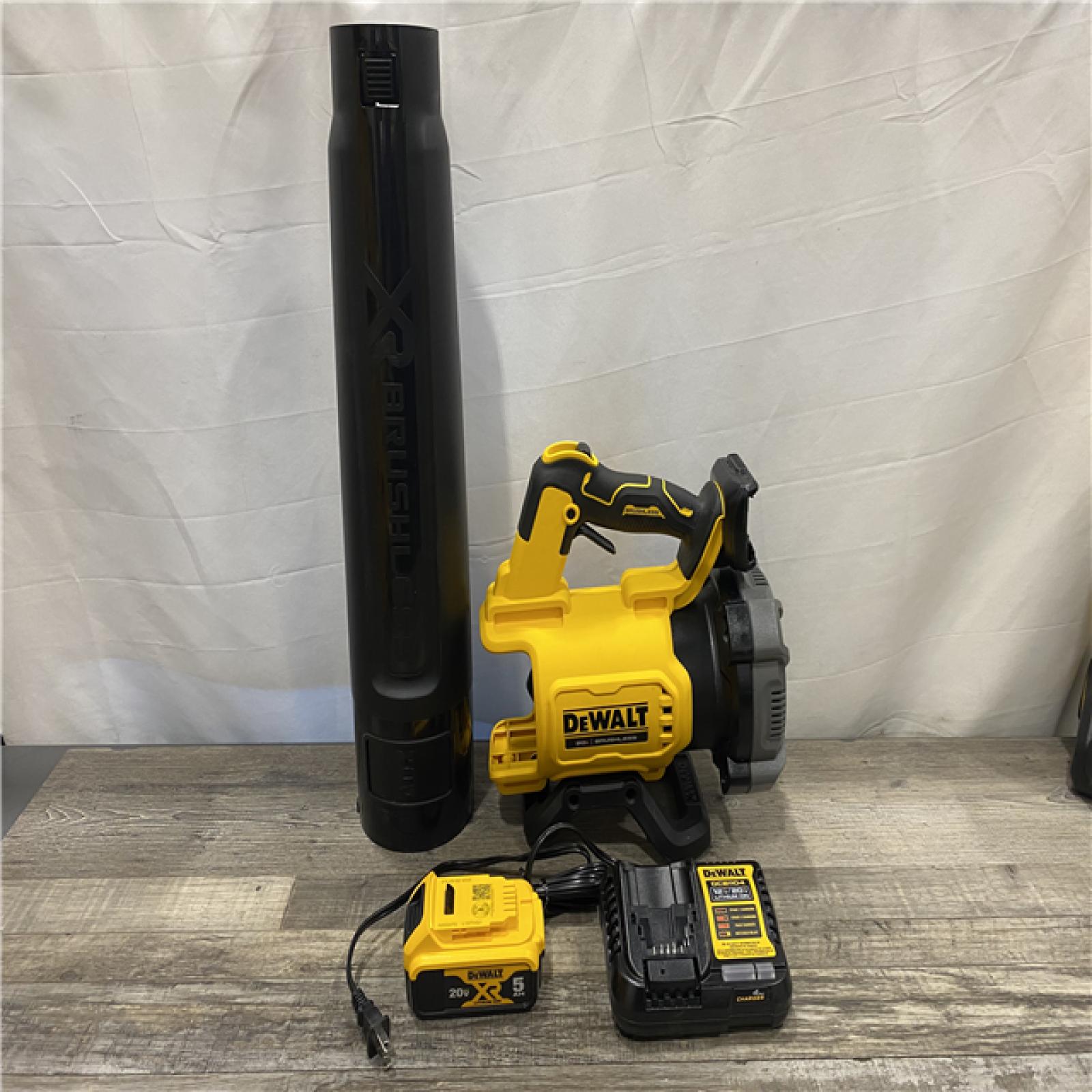 AS-IS DEWALT 20V MAX* XR Brushless Cordless Handheld Blower Kit