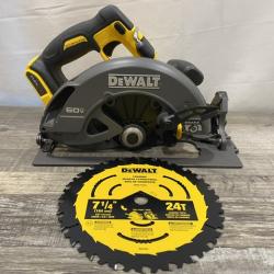 AS-IS DEWALT FLEXVOLT 60V MAX Cordless Brushless 7-1/4 in. Circular Saw with Brake (Tool Only)