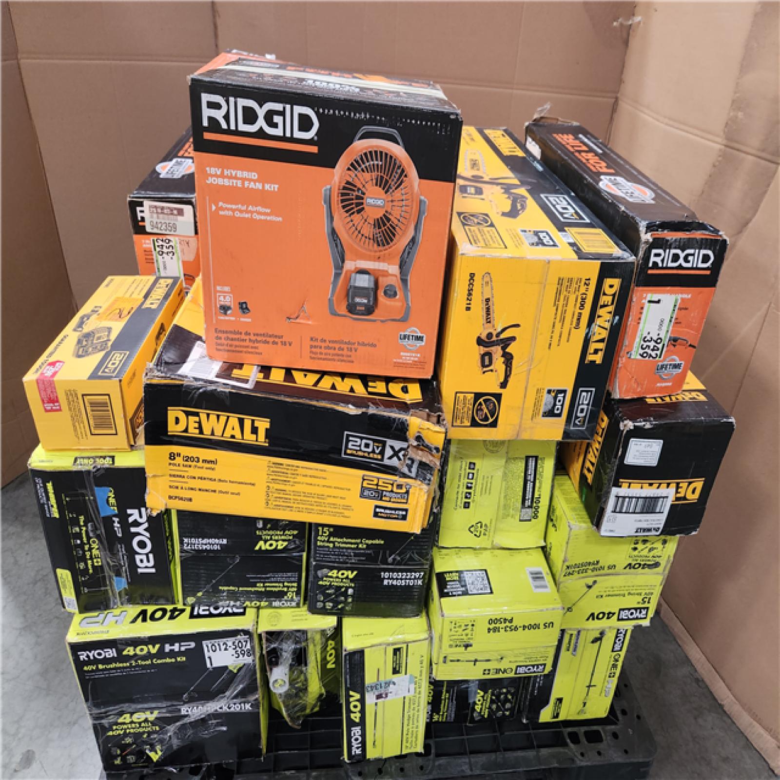 CALIFORNIA AS-IS TOOL PALLET