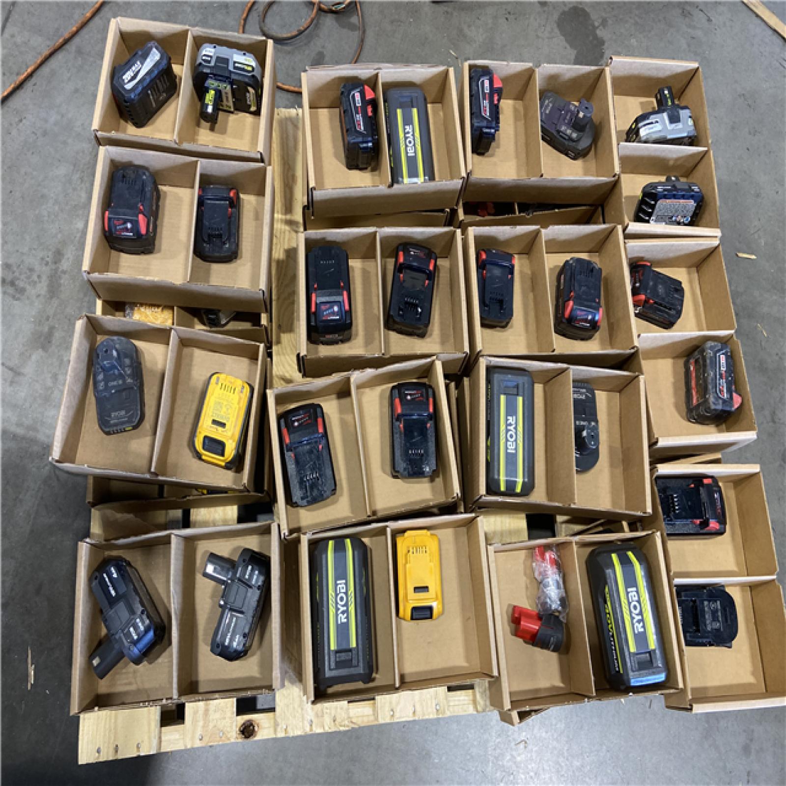 DALLAS LOCATION - AS-IS BATTERY PALLET