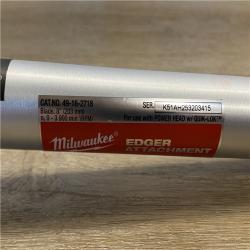 AS-IS M18 FUEL 8 in. Edger Attachment for  QUIK-LOK Attachment System