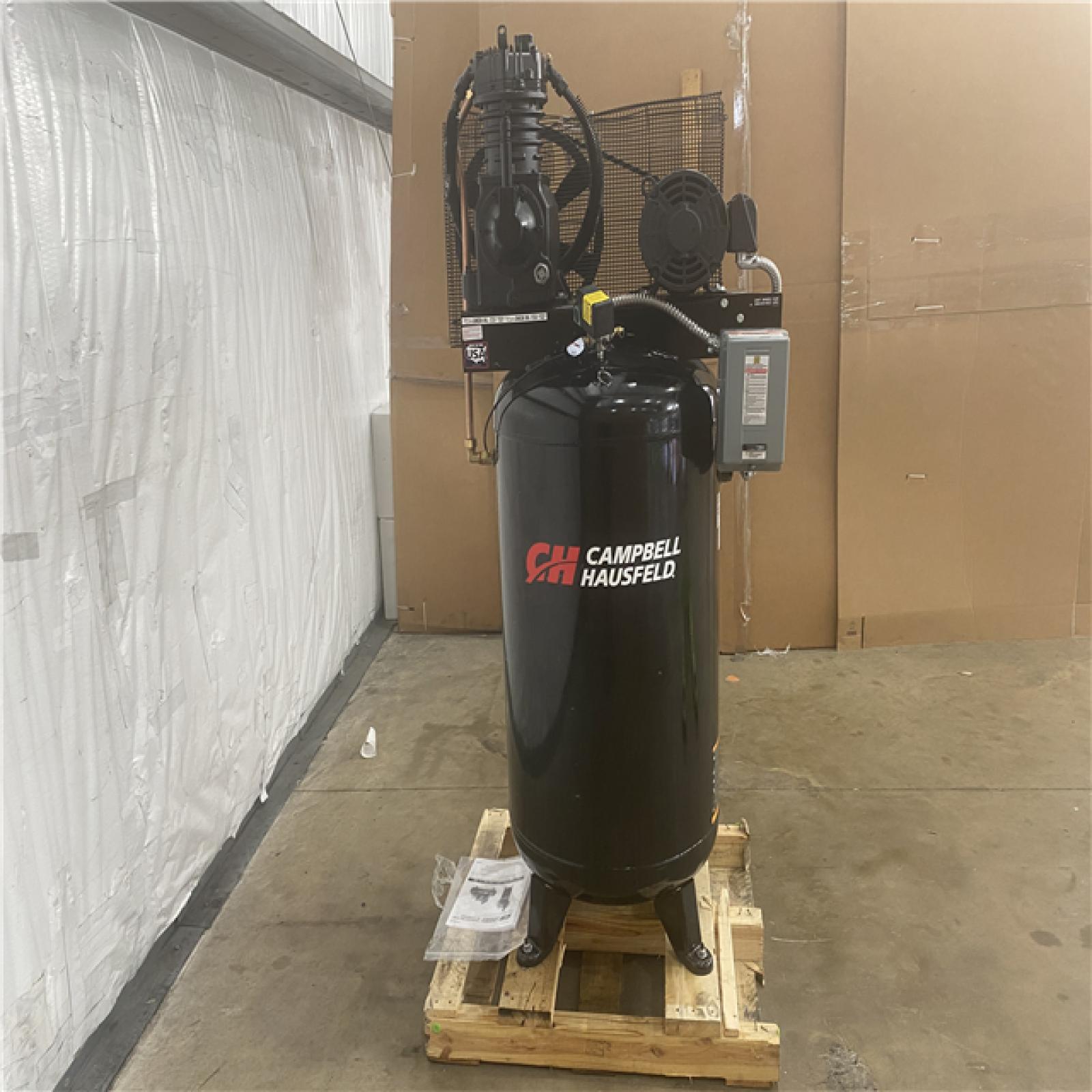 Houston Location AS IS - Campbell Hausfeld Air Compressor 80 Gallon 175 PSI