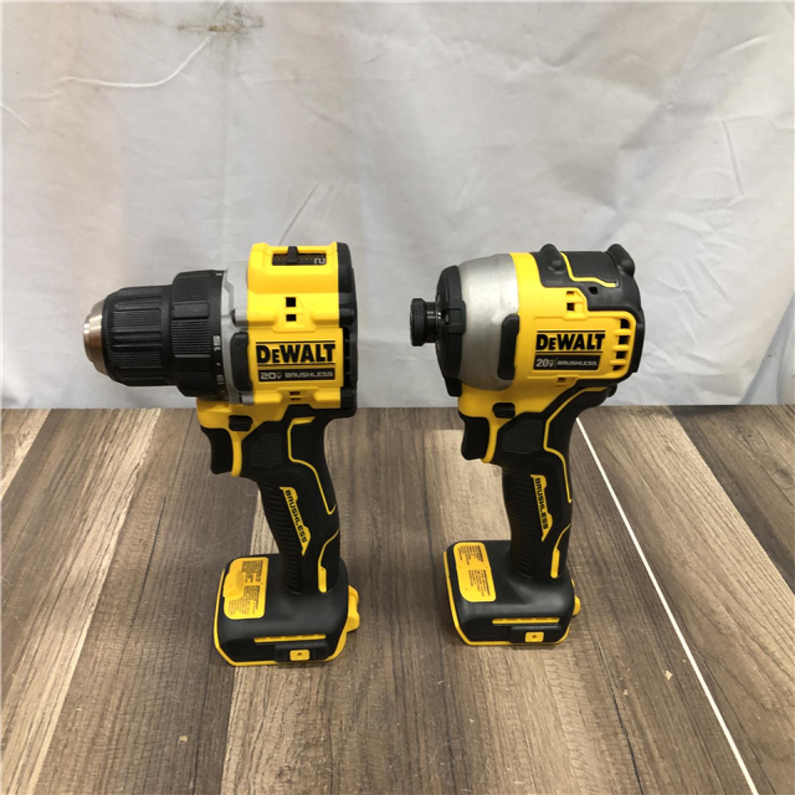 AS-IS DEWALT ATOMIC 20-Volt MAX Lithium-Ion Cordless Combo Kit