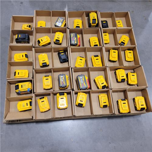 DALLAS LOCATION - AS-IS DEWALT BATTERY PALLET