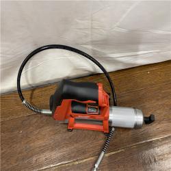 AS-IS Milwaukee Tool 10,000 PSI 14 Oz Battery-Operated Grease Gun - 48 Flexible Hose, 31 Strokes/oz | Part #2646-20