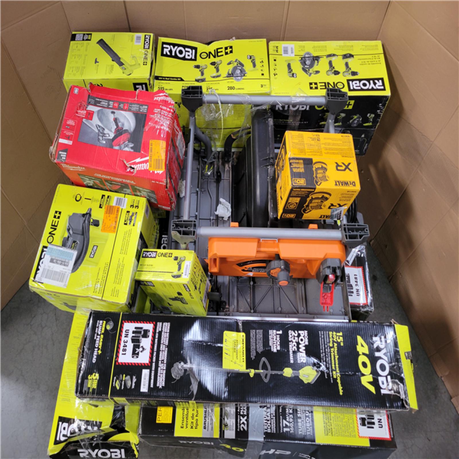 CALIFORNIA AS-IS TOOL PALLET