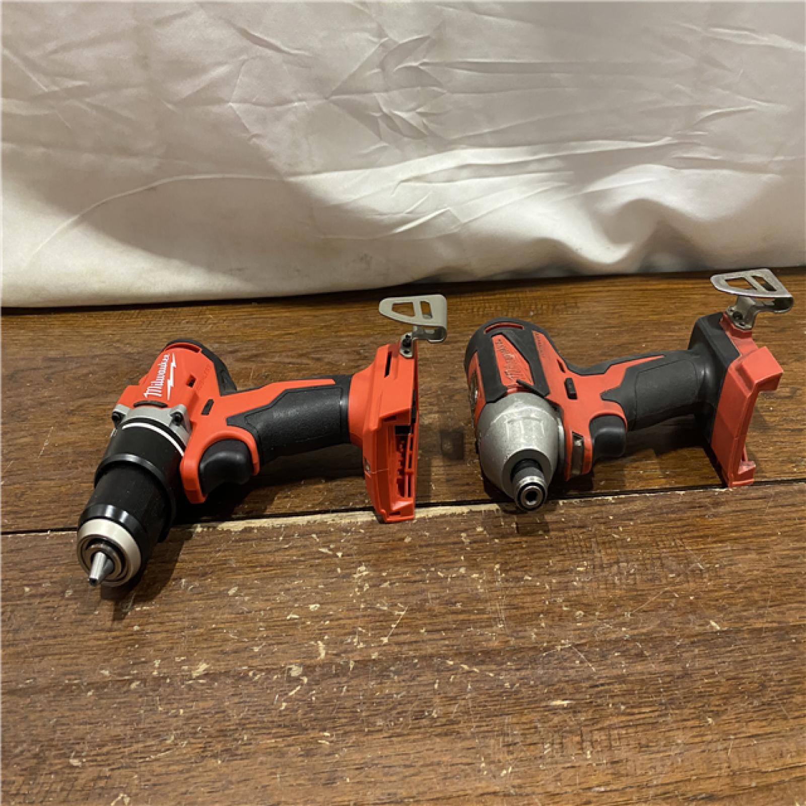 AS-IS Milwaukee M18 Compact Brushless 2-Tool Combo Kit