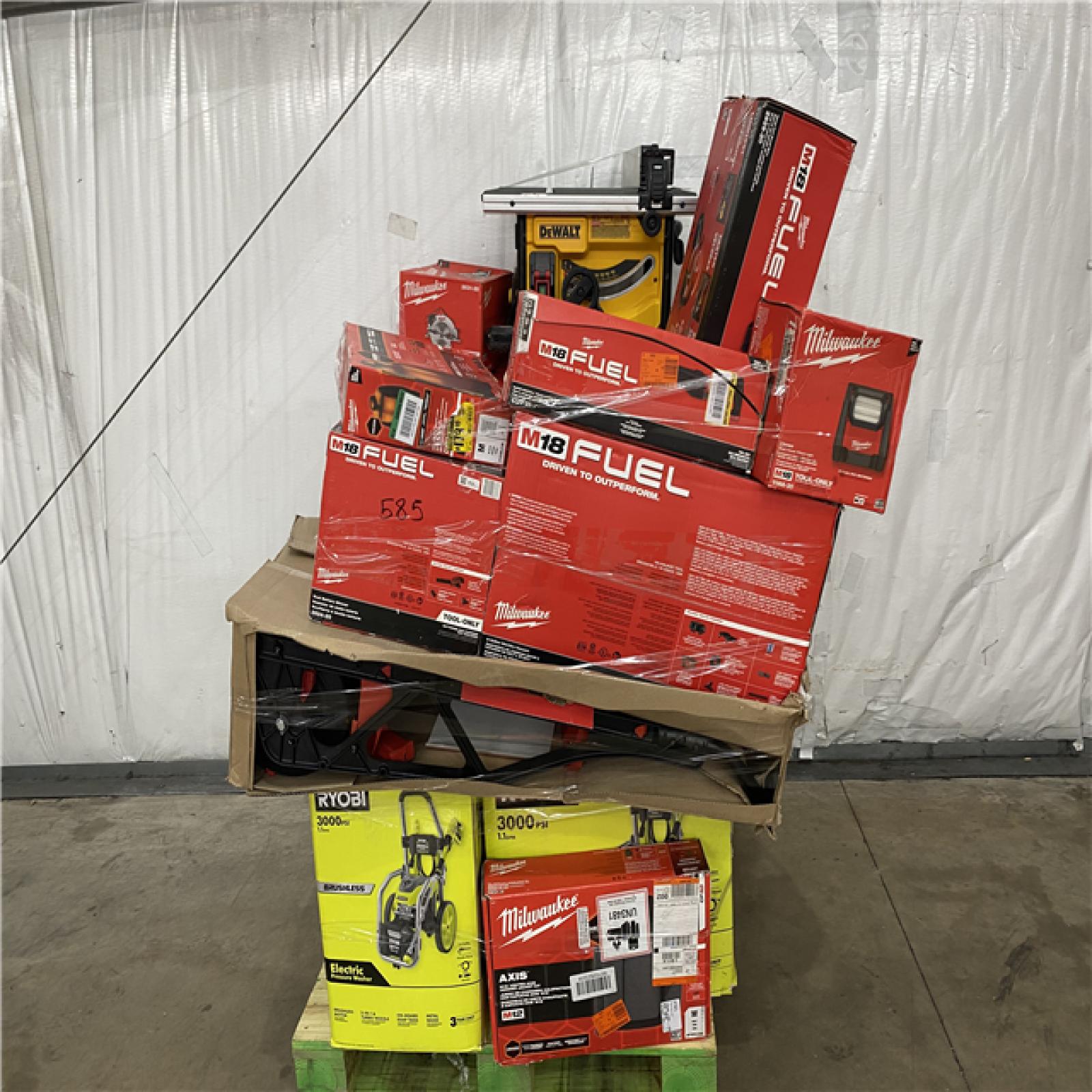 Houston Location AS IS - Tool Pallet