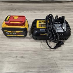 LIKE NEW! - DEWALT FLEXVOLT 20V/60V 6.0Ah Battery Pack with 6 Amp Output Charger