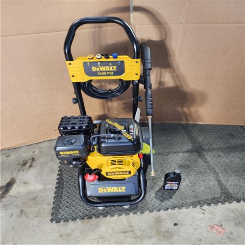 HOUSTON LOCATION - AS-IS DEWALT 3400 PSI 2.5 GPM Gas Cold Water Pressure Washer with 208cc Engine