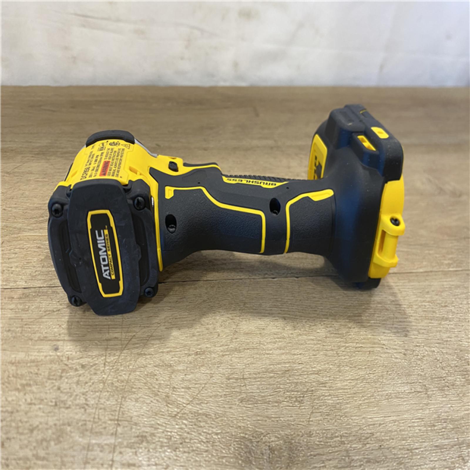 AS-IS DEWALT ATOMIC 20V MAX Cordless Brushless Compact 1/4 in. Impact Driver (Tool Only)