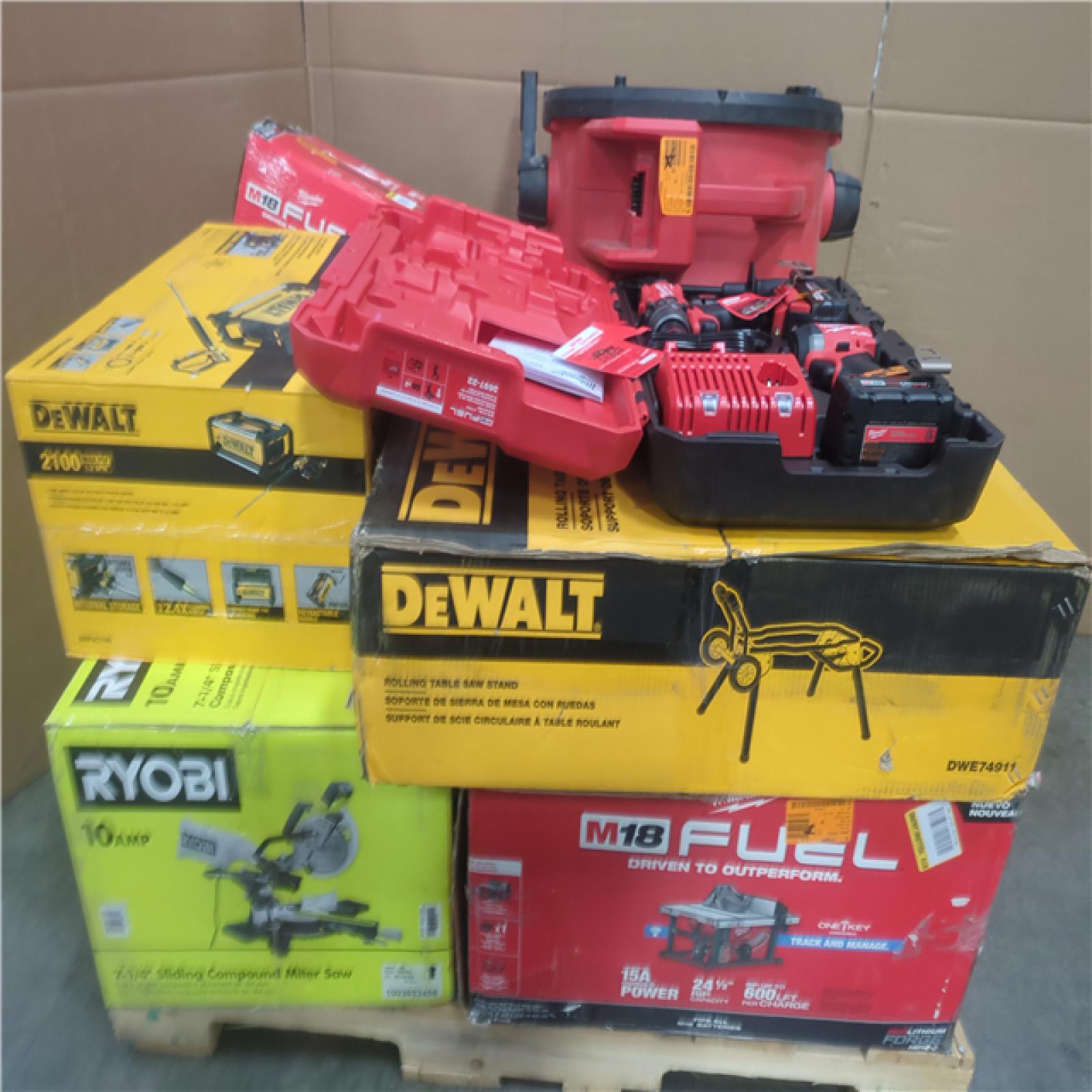 CALIFORNIA AS-IS TOOL PALLET