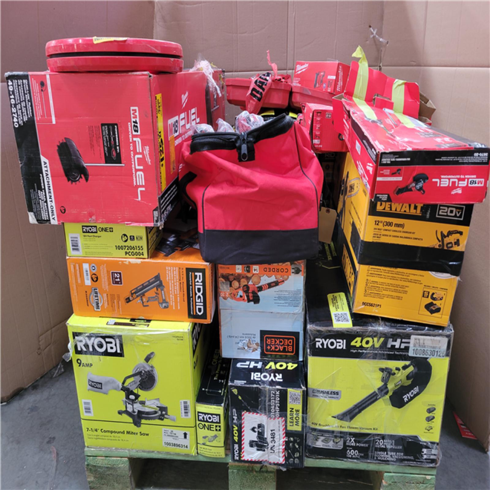 CALIFORNIA AS-IS TOOL PALLET