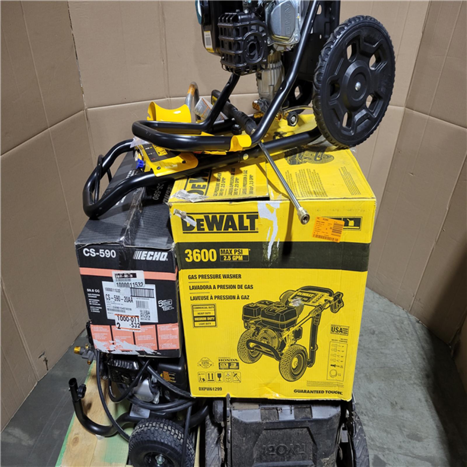 CALIFORNIA AS-IS OUTDOOR POWER EQUIPMENT