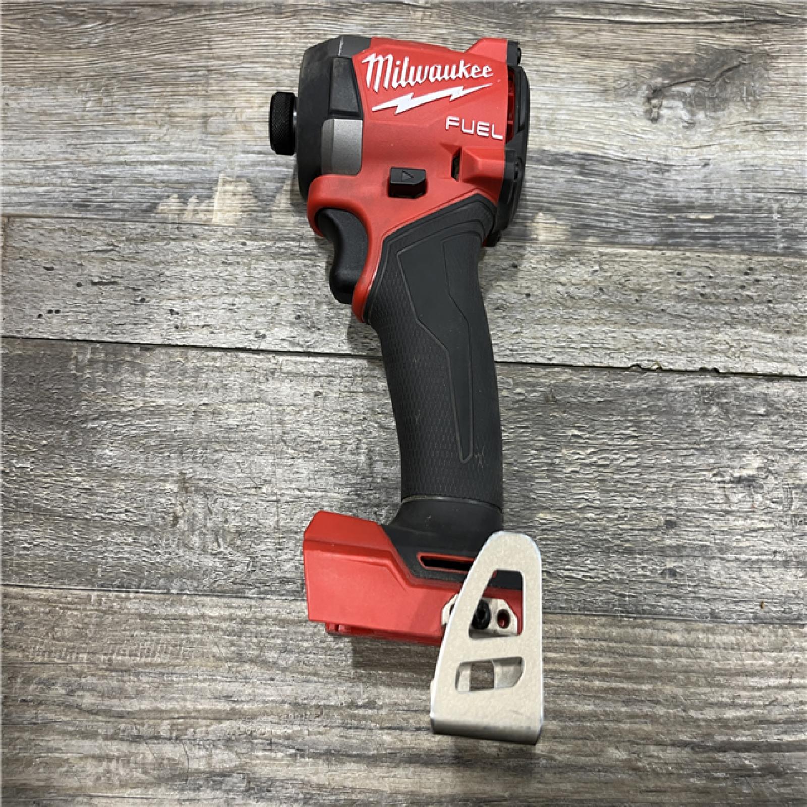 AS-IS Milwaukee FUEL 18V Lithium-Ion Brushless Cordless 1/4 in. Hex Impact Driver Kit