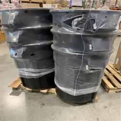 DALLAS LOCATION-NEW! RUBBERMAID COMMERCIAL PRODUCTS 55G BRUTE WASTE CONTAINER PALLET (11 UNITS)