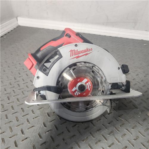 HOUSTON Location-AS-IS-Milwaukee 2631-20 18V M18 Lithium-Ion 7-1/4 Brushless Cordless Circular Saw (Tool Only) APPEARS IN USED Condition