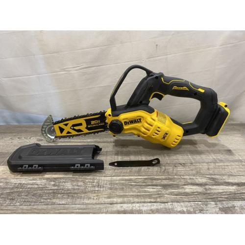 AS-IS DEWALT 20V MAX 8 in. Brushless Cordless Battery Powered Pruning Chainsaw (Tool Only)