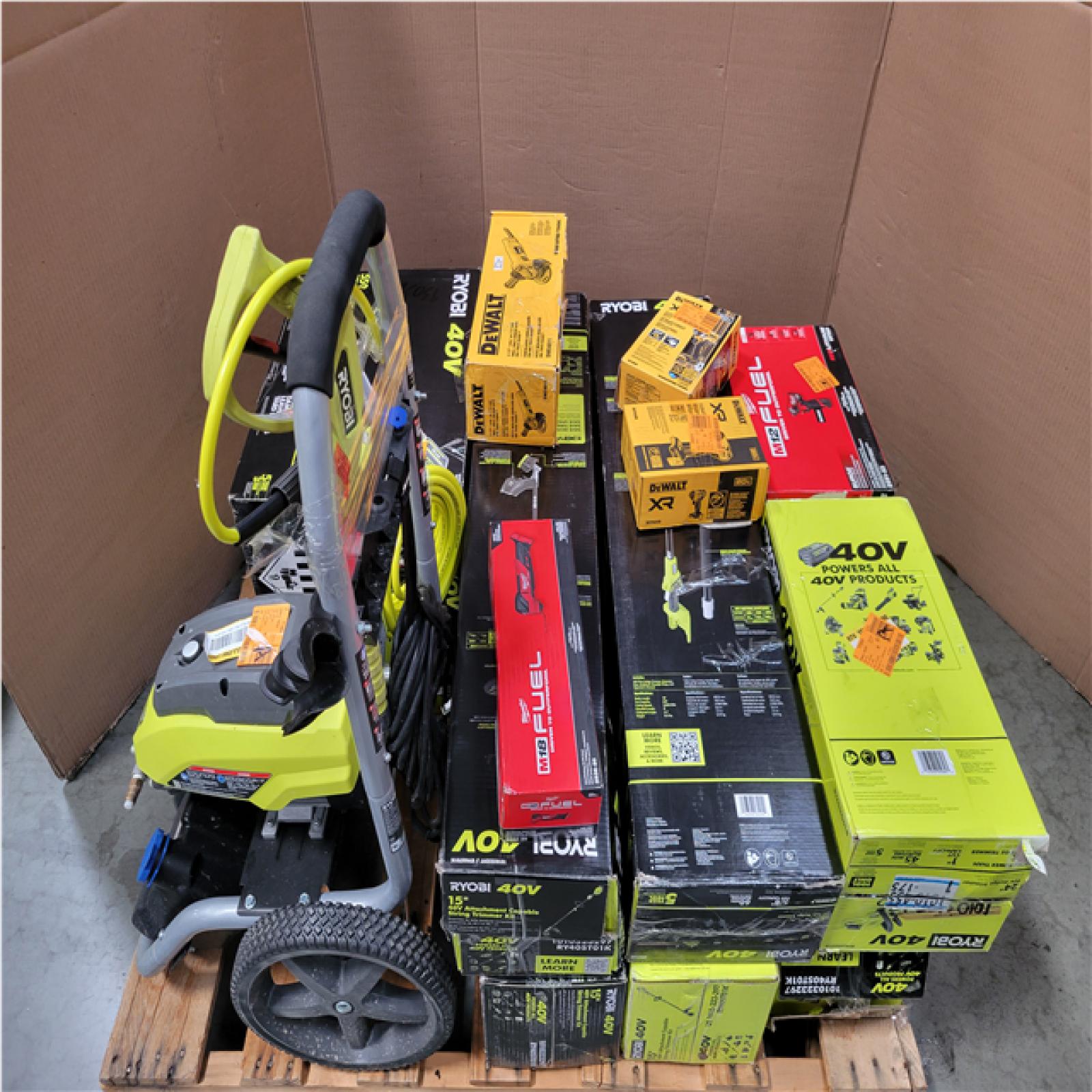 CALIFORNIA AS-IS TOOL PALLET