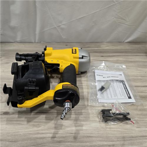 AS-IS DeWalt 1-3/4 in. 15 Degree Pneumatic Coil Roofing Nailer (Tool-Only)