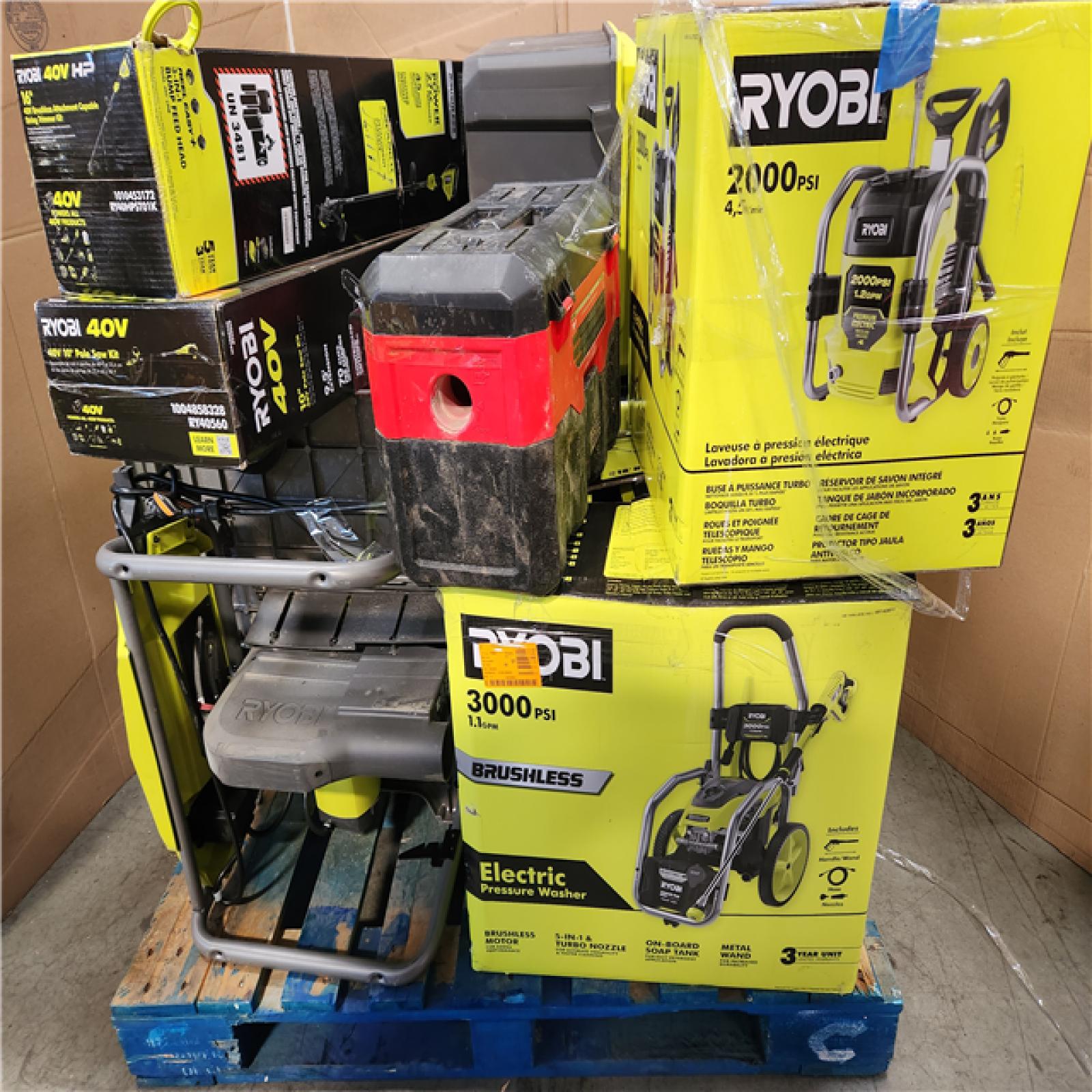 California As-Is Tool Pallet