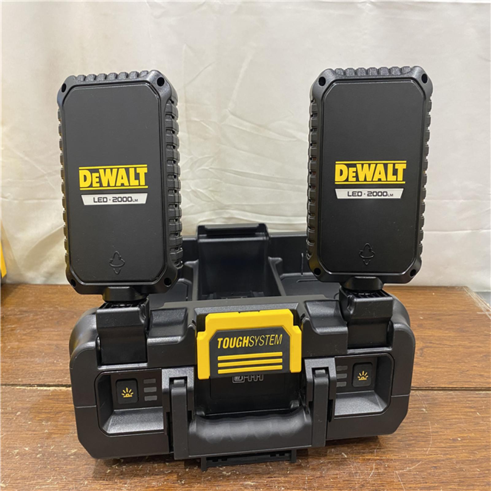 AS-IS Tough System 2.0 Flex Volt 20V/60V Cordless 4000 Lumen LED Adjustable Folding Panel Work Light
