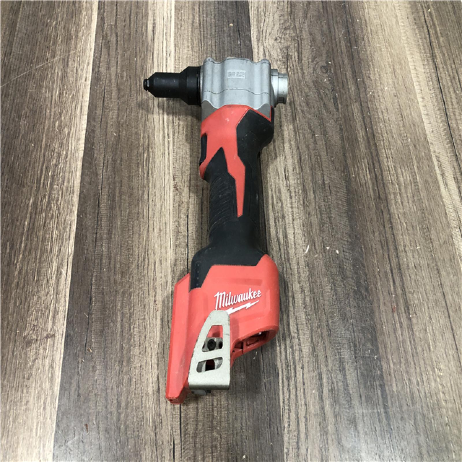 AS-IS Milwaukee M12 12-Volt Lithium-Ion Cordless Rivet Tool (Tool-Only)