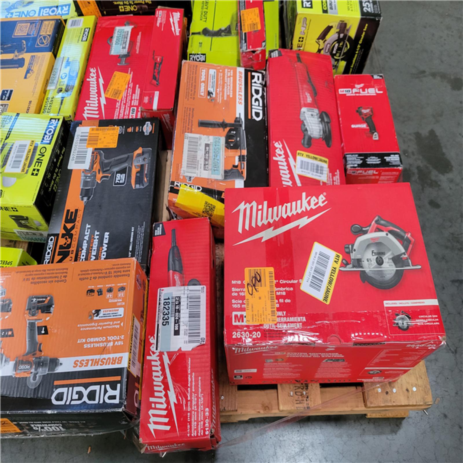 CALIFORNIA AS-IS TOOL PALLET