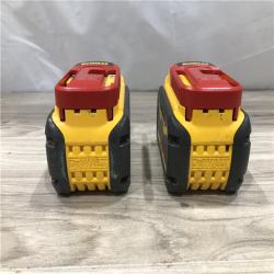 AS-IS DEWALT FLEXVOLT 20-Volt/60-Volt MAX Lithium-Ion 6.0Ah Battery Pack (2-Pack)