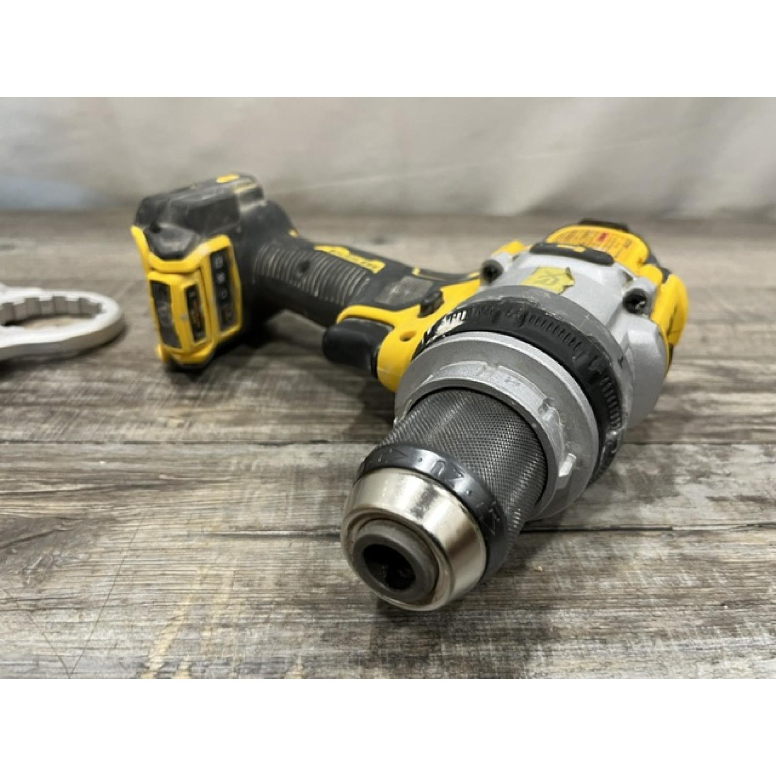 AS-IS DEWALT 20V MAX Brushless Cordless 1/2 3-Speed Hammer Drill (Tool-Only)