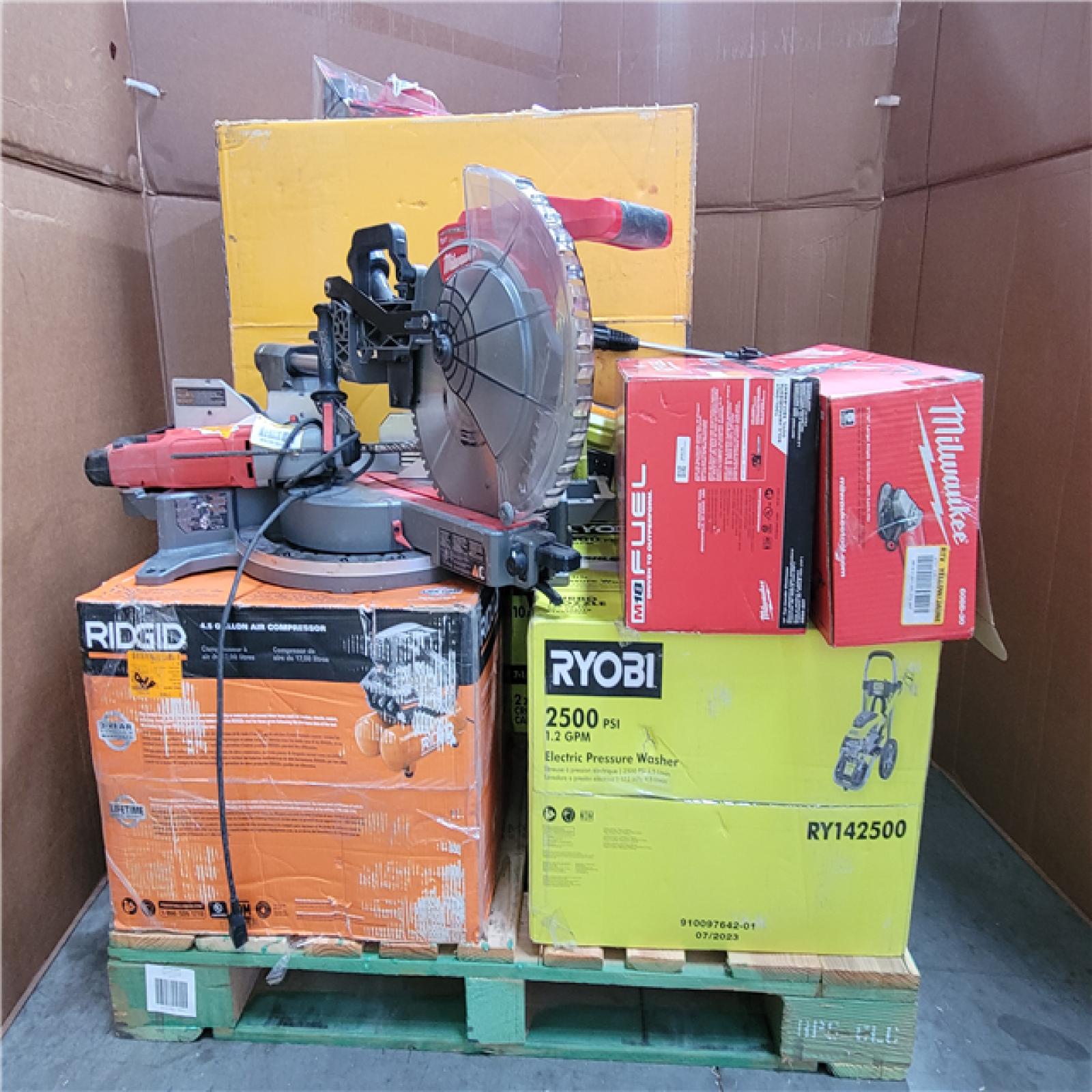 CALIFORNIA AS-IS TOOL PALLET